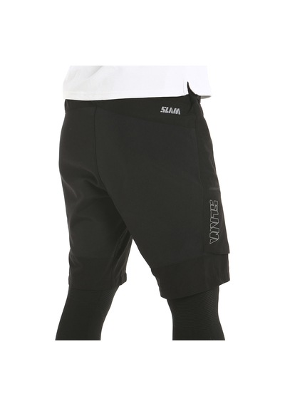 Slam Slam Pro Tech Erkek Şort W01 Siyah