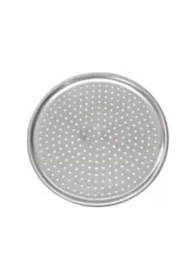 Paslanmaz Çelik Pizza Tepsisi 32 Cm Gri
