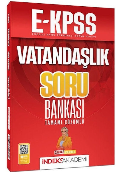 İndeks Akademi 2026 Ekpss Vatandaşlık Soru Bankası Çözümlü - Şahnaz Eseroğlu