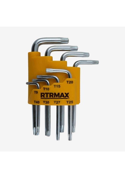 Rtrmax Kısa Torx Allen Anahtar Takımı 8’li RH03853