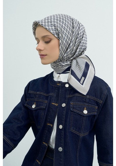 Armine Saf İpek Sura Eşarp-2026 İlkbahar-yaz- 950200d Krem