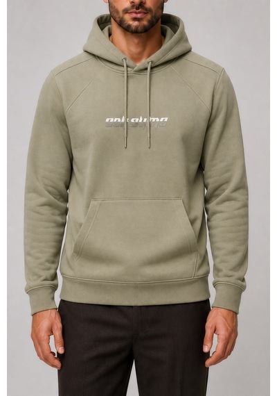Redline Consume Erkek Regular Fit Kapüşonlu Sweatshirt Çağla Yeşil