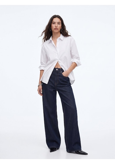 LTB Regular Fit Basic Uzun Kollu Beyaz Gömlek