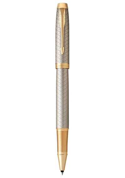 Parker Im Premium Desenli Gri Gt Roller Kalem 1931686