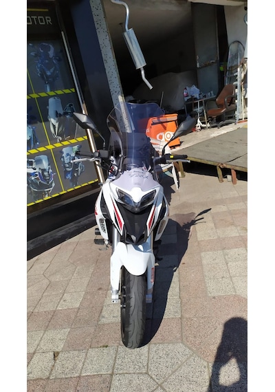 2019-23 Benelli Trk 251 Uzun Ön Cam Zeus Açık Füme 56cm 4mm Trk251