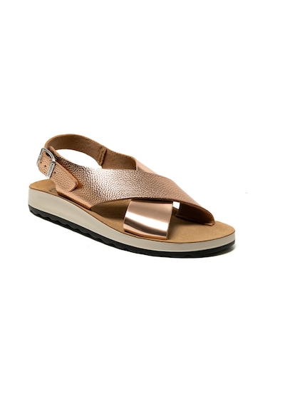 Sneaker Günlük Kadın 77 G61 Zc Fly Flot Sandal 6488-dark Gold Dark Gold Koyu Altın