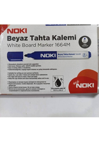 Tahta Kalemi Doldurulabilir 6 Adet Siyah Ve Mavi