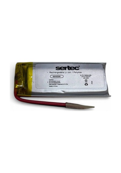 Sertec 601539 3.7v 300 Mah Li-polymer Pil Devreli/1.5a Evimdeyokyok