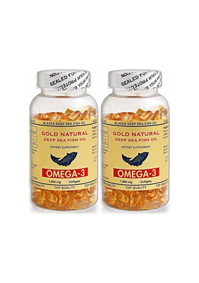 Gold Natural Omega 3 Balık Yağı 1000 Mg 2X100 Softgel 12-