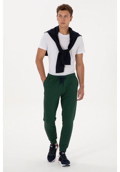 U.s. Polo Assn. Erkek Koyu Yeşil Eşofman Altı 50307683-vr079 Koyu Yesıl