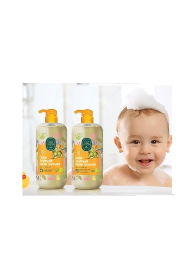 Eyüp Sabri Tuncer Zeytinyağlı Şampuan 600 Ml Pet Şişe x 2 Adet