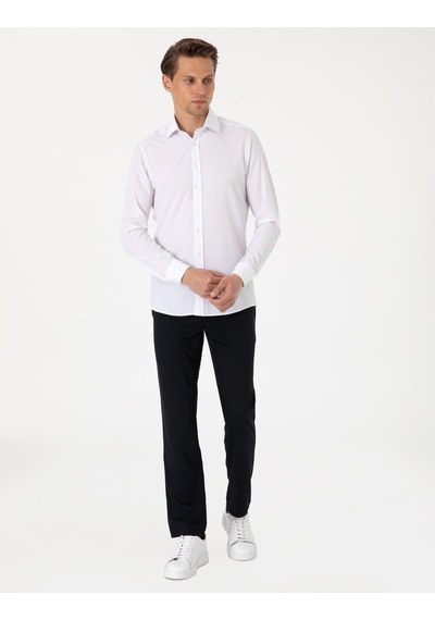Pierre Cardin Erkek Beyaz Gömlek Desenli 50303958-vr013 Beyaz