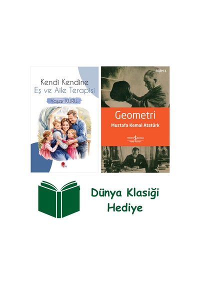 Kendi Kendine Eş Ve Aile Terapisi + Geometri + Dünya Klasiği Hediye