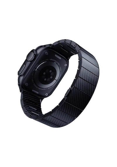 Apple Uyumlu Watch 40mm Kordon Ultra Hafif 600d Karbon 90 Kordon