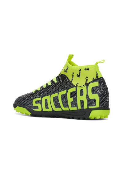 Erkek Çocuk Halısaha Çoraplı Çivisiz Futbol Spor Ayakkabısı F35hs Siyah - Sarı Erkek Çocuk Halısaha Çoraplı Çivisiz Futbol Spor Ayakkabısı F35hs Siyah - Sarı