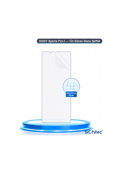 Xperia Pro-ı Uyumlu Ön Yüzey Nano Şeffaf Hidrojel Ekran Koruyucu 83788231