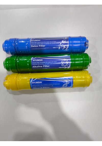 Hyundai Alkali Mineral Detox Filtre Set