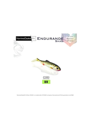 Nanıwaosakashı Endurande Shad 70mm C050