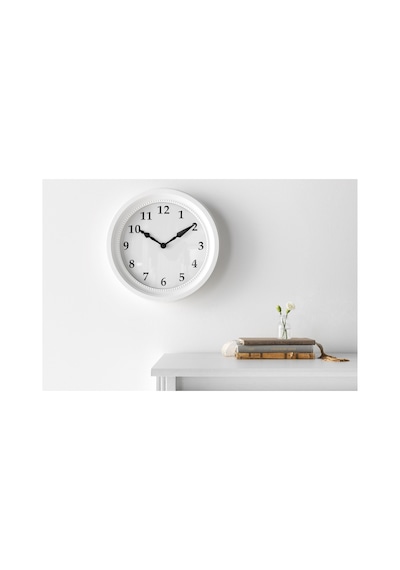 Ikea Söndrum Duvar Saati 35 Cm Beyaz