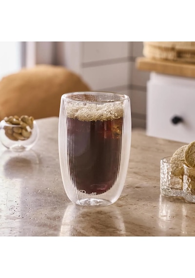 Perotti Lineo Çift Cidarlı Bardak 450 Ml Çok Renkli