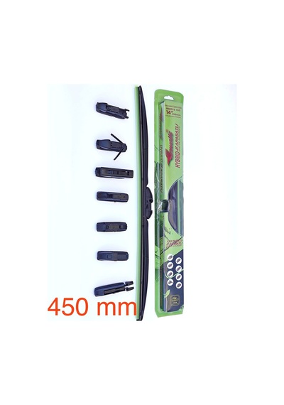 İnwells 8 Aparatlı Yeni Hybrid Silecek 450 mm Her araca uyum .
