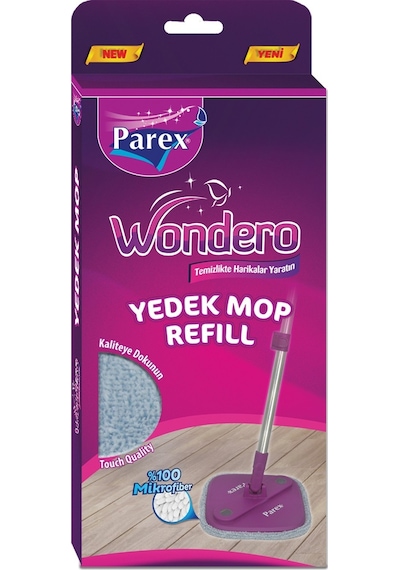Parex Wondero Mikrofiber Yedek Paspas Beyaz