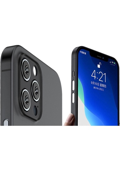Apple Uyumlu  iPhone 12 Pro Kilif Ultra Ince Hayalet Sert Kapak 566612652