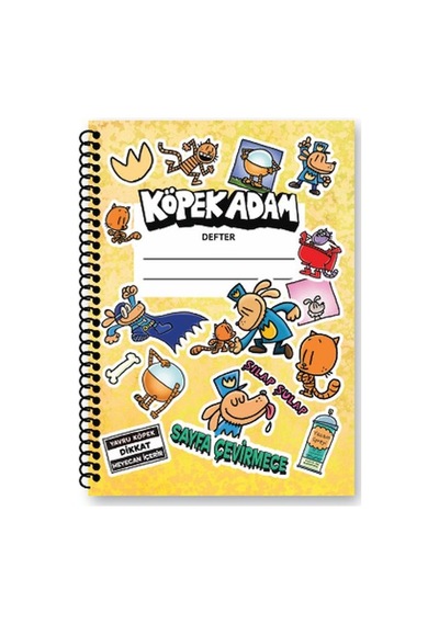 Köpek Adam Kareli Defter 1