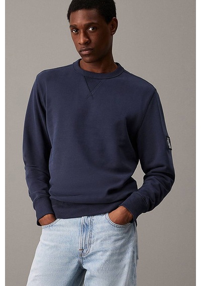 Calvin Klein Erkek Sweatshirt Lacivert