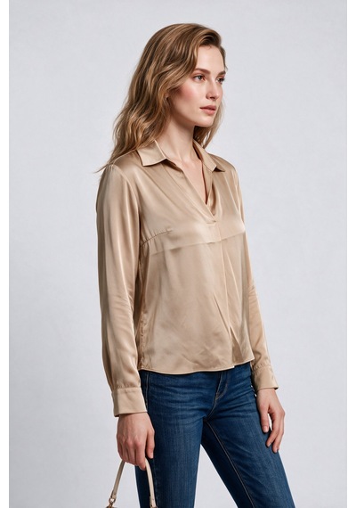Bluz Ekol 27kekl01029 Latte
