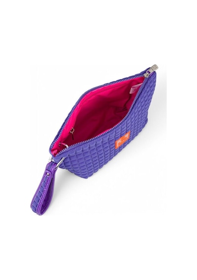 Bilik Deri Scuba Mor Kadın Portföy & Clutch Çanta Yeliz Mor