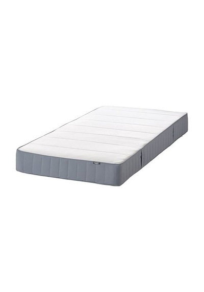Ikea Vestmarka Tek Kişilik Yatak, Açık Mavi, 90x200 Cm