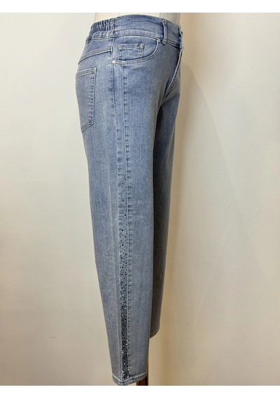 Fuat Gürşen Fg-26y5413-b.m. Buz Mavisi Renk Kot Pantolon 4