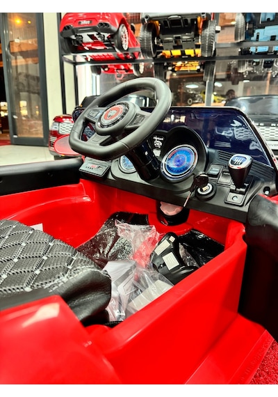 Jaguar Akülü Araba 12 Volt 0-6 Yaş Kırmızı