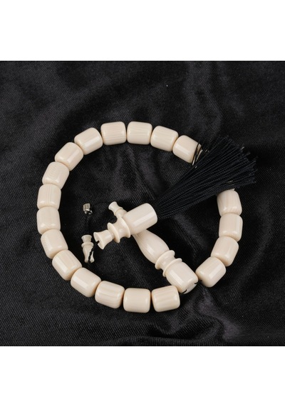 Osmanlı Saray Püsküllü Fransız Galalit 1940 Döküm Kapsül Kesim Bilek Boy 10.5x12mm Tesbih - Ivory Sedefli Beyaz - Ahmet Nazmi Usta İşi Beyaz Osmanlı Saray Püsküllü Fransız Galalit 1940 Döküm Kapsül Kesim Bilek Boy 10.5x12mm Tesbih - Ivory Sedefli Beyaz - Ahmet Nazmi Usta İşi Beyaz