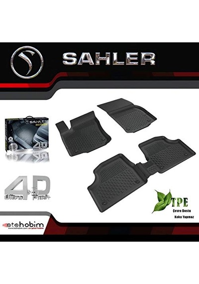 Sahler Hyundaı İ20 İle Uyumlu 2015-2020 Araca Özel 4.5d Havuzlu Oto Paspas