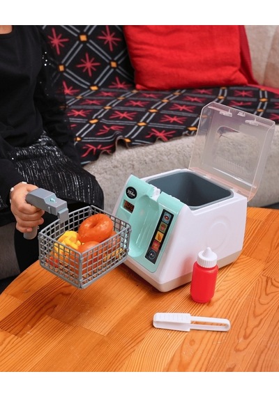 Dokunmatik Ekranlı Işıklı Ve Sesli Oyuncak Fritöz - Lc-30996