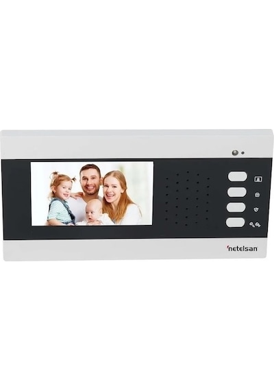 Netelsan Alvara 4.3'' Renkli Şube Görüntülü Diafon