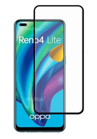 Oppo Reno 4 Lite Uyumlu Ekranı Tam Kaplayan Cam Ekran Koruyucu