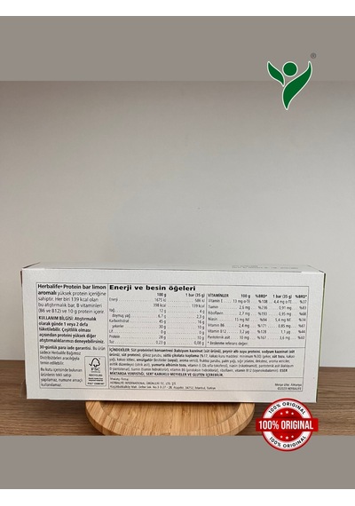 Herbalife Protein Bar Limon Aromalı - 14 Adet