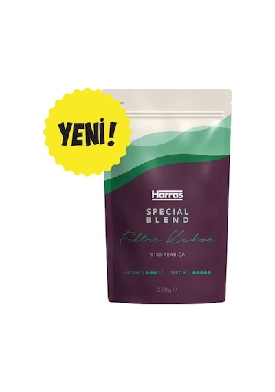Special Blend Filtre Kahve %100 Arabica Brazil & Colombia Harmanı 250 Gr 2 Adet Toplam 500 Gr