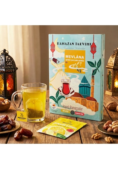 Goran Tee Mevlana Ramazan Kalender Bitki Çayı Karışık 90' Lı