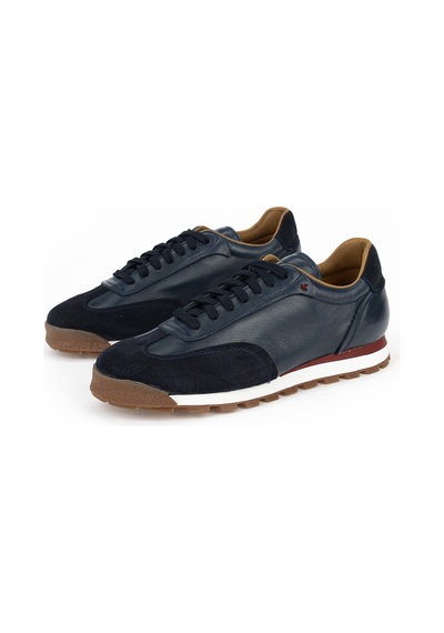 Ziya Erkek Hakiki Deri Sneaker 1611026z1020 Lacivert 1611026z1020 200 41