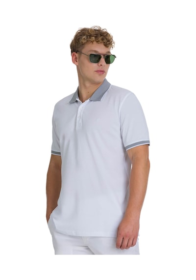 Hatemoğlu Beyaz Regular Fit 100% Pamuklu Polo Yaka Tişört 1999777 Beyaz-02 Hatemoğlu Beyaz Regular Fit 100% Pamuklu Polo Yaka Tişört 1999777 Beyaz-02
