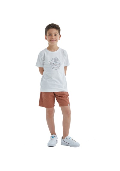 Blackspade Erkek Çocuk T-shirt 40482 - Beyaz