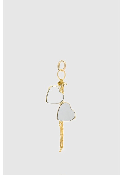 Shule Bags Lipstick Gloss Kalpli Charm Gold Altın