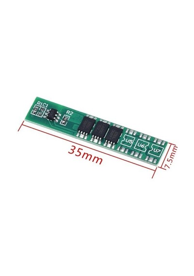 Myrobotech-1S 4A 3.7V 18650 Li-İon Lityum Pil Koruma Levhası 5A