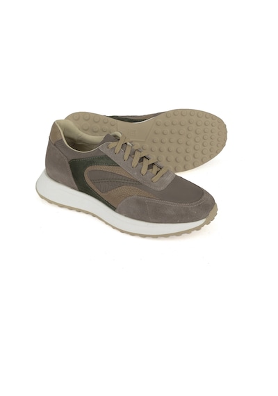 Ziya, Erkek Hakiki Deri Sneaker 1531026z313 Taupe 1531026z313 366 Taupe