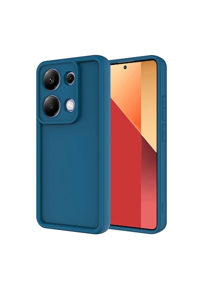 Xiaomi Redmi Note 13 Pro 4g Kılıf Kamera Korumalı Ananas Silikon Kapak Koyu Yeşil