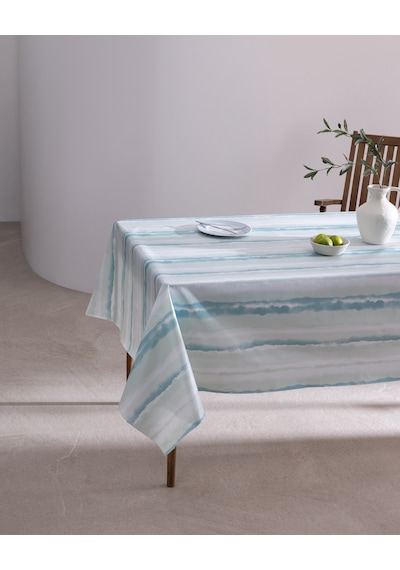 Madame Coco Celeste Masa Örtüsü - Turkuaz - 140x200 Cm 8684427305317 Çok Renkli